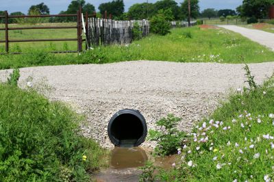 Remove Debris from the Culvert to Avoid Flooding!